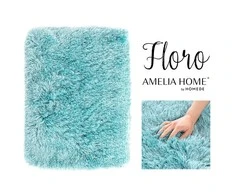 AmeliaHome Kilimas FLORO mėlynas 50 x 80 cm