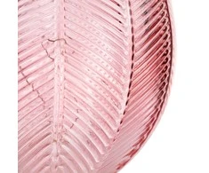 AmeliaHome LED dekoracija MURCIA pudrinė rožinė 16 × 17,5 cm