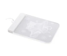 AmeliaHome LEDPL/AH/REINDEERSMESS/RECT/SET/5PCS