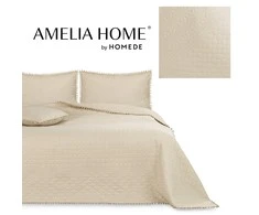 AmeliaHome Lovatiesė 200 × 220 cm, smėlio spalvos AH