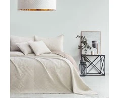 Dvipusė lovatiesė AmeliaHome SOFTA 220 x 240 cm, spalva: smėlio/kapučino