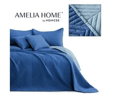 AmeliaHome Lovatiesė 240 × 260 cm, mėlynos spalvos