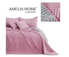 AmeliaHome Lovatiesė 170 × 270 cm, rožinės ir perlų sidabro spalvos
