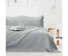 AmeliaHome Lovatiesė 260 × 280 cm, pilkos spalvos
