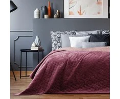 AmeliaHome Lovatiesė 260 × 280 cm, rožinė ir violetinė
