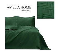 AmeliaHome Lovatiesė 200 × 220 cm, butelių žalia