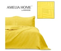 AmeliaHome Lovatiesė 240 × 260 cm, geltonos spalvos