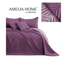 AmeliaHome Lovatiesė 220 × 240 cm, alyvinės spalvos