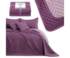 AmeliaHome Lovatiesė 260 × 280 cm, violetinės spalvos