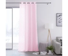 AmeliaHome Užuolaida su žiedais rožinės spalvos Amelia Home
