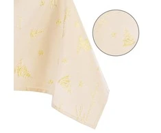 AmeliaHome TCLOTH/AH/CHRISTMASEVE/HMD/GOLD/140X300