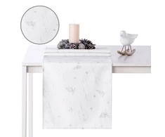 AmeliaHome TCLOTH/AH/CHRISTMASEVE/HMD/Sidabrinis/80X80