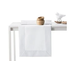 AmeliaHome Balta staltiesė EMPIRE 40x250