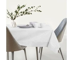 Staltiesė 120×120 cm baltos spalvos AmeliaHome