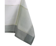 AmeliaHome Staltiesė LAVAL balta–mėlyna 130 x 160 cm