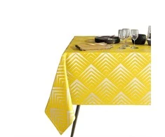 AmeliaHome Staltiesė 140×300 cm su piramidžių raštu AH OXFORD