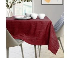 AmeliaHome Staltiesė bordo spalvos 140×220 AH VESTA