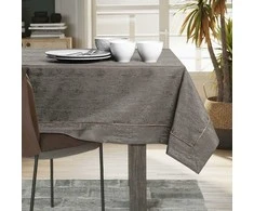 AmeliaHome Staltiesė 130×130 cm kakavos spalvos AH VESTA