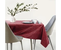 Atspari dėmėms staltiesė AmeliaHome VESTA 155 x 250 cm, raudonos spalvos