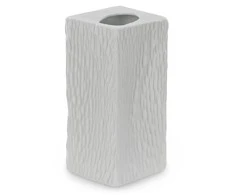 AmeliaHome Pilka vaza Devon 10,2 × 22,7 cm