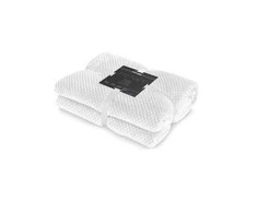 Pledas DecoKing Henry, baltas, 150 cm x 200 cm