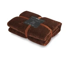 Antklodė DecoKing HENRY, ruda, 70 x 150 cm