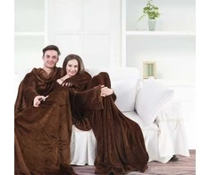 Pledas DecoKing Lazy, rudas, 170 cm x 200 cm