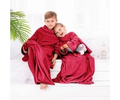 DecoKing Vaikiška raudona antklodė 90 x 105 cm LazyKids