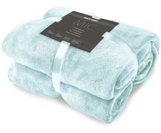 Mėlyna antklodė DecoKing MIC BabyBlue 220x240