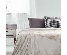DecoKing Smėlinės spalvos antklodė MIC 200x220