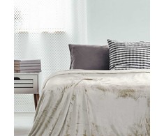 Smėlinės spalvos antklodė DecoKing MIC 70x150