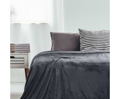 DecoKing Grafitinė antklodė MIC CHAR 220x240