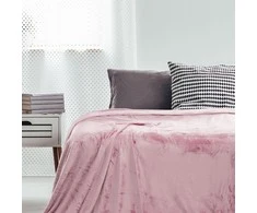DecoKing Antklodė MIC pudrinės rožinės spalvos 150×200