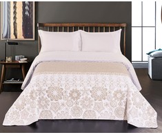 DecoKing Lovatiesė 240 × 260 cm, smėlio