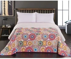 DecoKing Lovatiesė 220 × 240 cm, balta