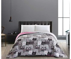 DecoKing Lovatiesė 240 × 260 cm, pilka