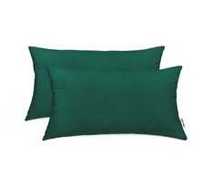 DecoKing Pagalvės užvalkalas 40 × 80 cm BOTTLEGREEN