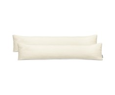 DecoKing Pagalvės užvalkalas 40 × 200 cm, kreminės spalvos