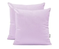 DecoKing Pagalvės užvalkalas 50×50 cm 2 vnt LILA