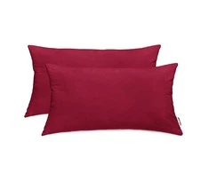 DecoKing Pagalvių užvalkalai 40 x 80 cm, bordo (2 vnt.)
