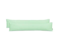 DecoKing Pagalvės užvalkalas 20×120 cm, 2 vnt, mėtinės spalvos