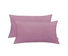 DecoKing Pagalvės užvalkalas 40×80 cm 2 vnt. PLUM