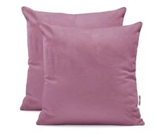 DecoKing Pagalvės užvalkalas 80×80 cm 2 vnt PLUM