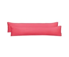 DecoKing Pagalvės užvalkalas 20×120 cm (2 vnt.) RASPBERRY