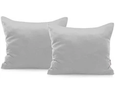 DecoKing Pagalvės užvalkalas 50×60 cm 2 vnt STEEL
