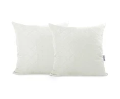 DecoKing Pagalvės užvalkalas 40 × 40 cm, balta
