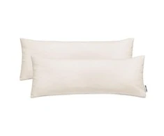 DecoKing Pagalvės užvalkalas 40 × 120 cm, smėlio spalvos