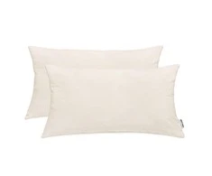 DecoKing Pagalvės užvalkalas 40 × 80 cm, smėlio spalvos