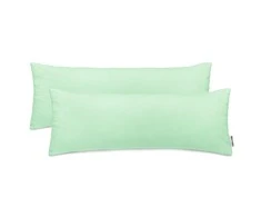 DecoKing Pagalvės užvalkalas 40×145 cm 2 vnt mėtinė