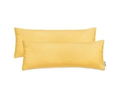 DecoKing Pagalvės užvalkalas 40×145 cm oranžinės, 2 vnt